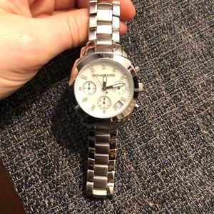 Michael Kors mother of pearl watch
